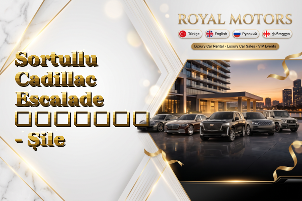 Sortullu Cadillac Escalade გაყიდვა - Şile