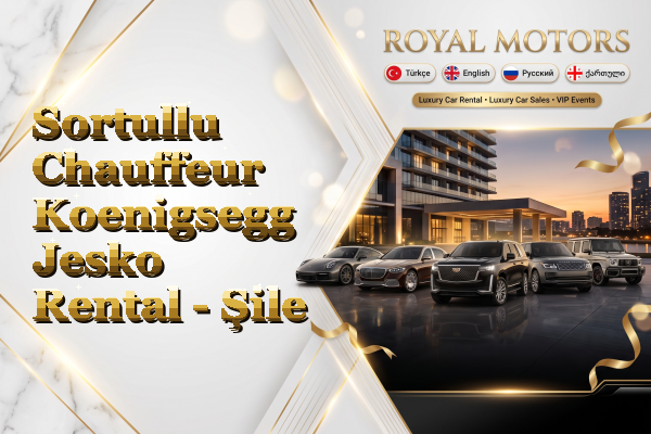Sortullu Chauffeur Koenigsegg Jesko Rental - Şile