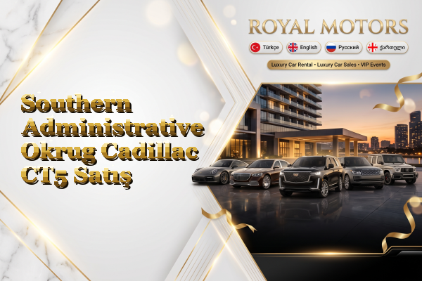 Southern Administrative Okrug Cadillac CT5 Satış