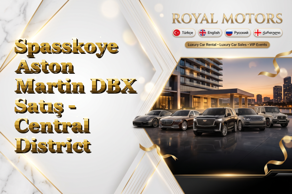 Spasskoye Aston Martin DBX Satış - Central District