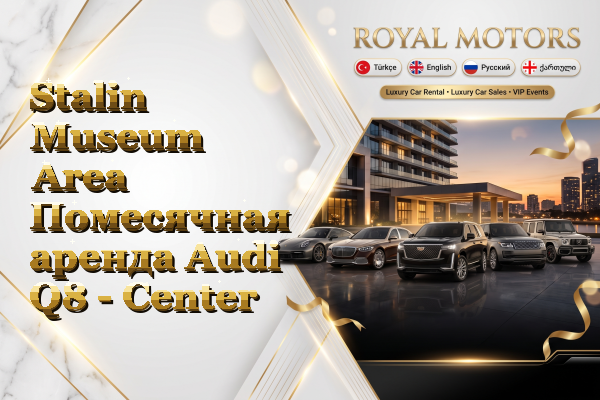 Stalin Museum Area Помесячная аренда Audi Q8 - Center