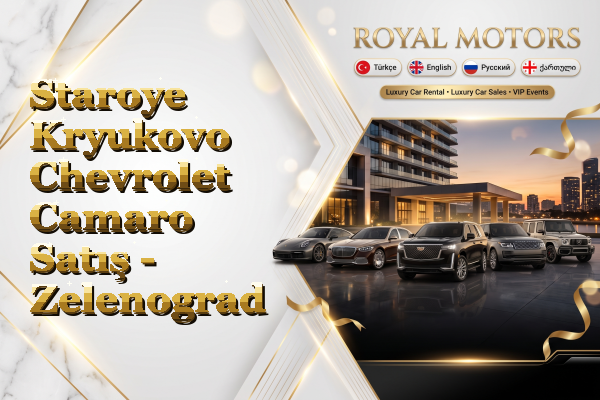 Staroye Kryukovo Chevrolet Camaro Satış - Zelenograd