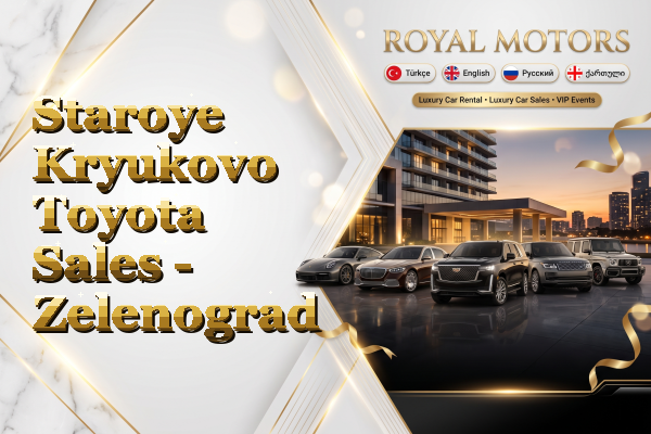 Staroye Kryukovo Toyota Sales - Zelenograd