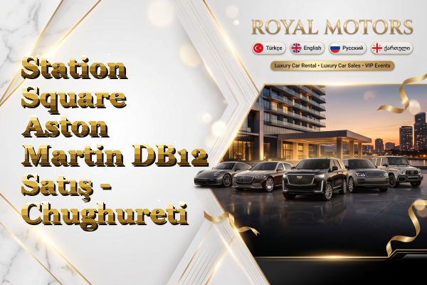 Station Square Aston Martin DB12 Satış - Chughureti