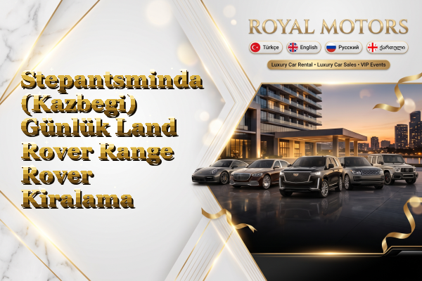 Stepantsminda (Kazbegi) Günlük Land Rover Range Rover Kiralama