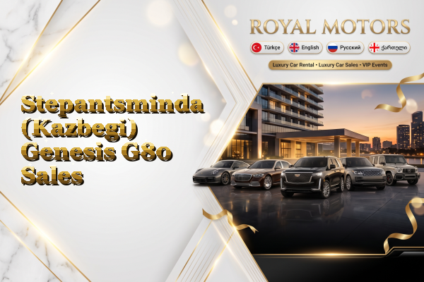 Stepantsminda (Kazbegi) Genesis G80 Sales