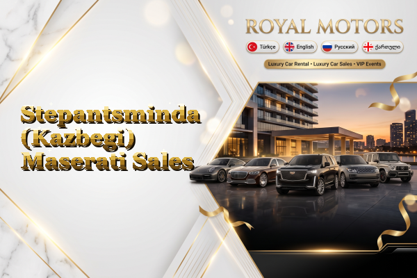 Stepantsminda (Kazbegi) Maserati Sales