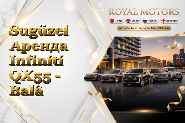 Sugüzel Аренда Infiniti QX55 - Balâ