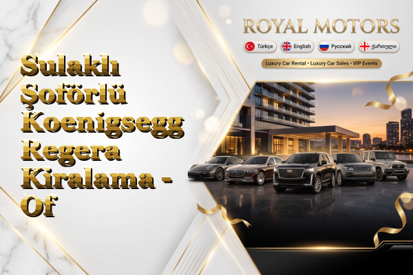 Sulaklı Şoförlü Koenigsegg Regera Kiralama - Of