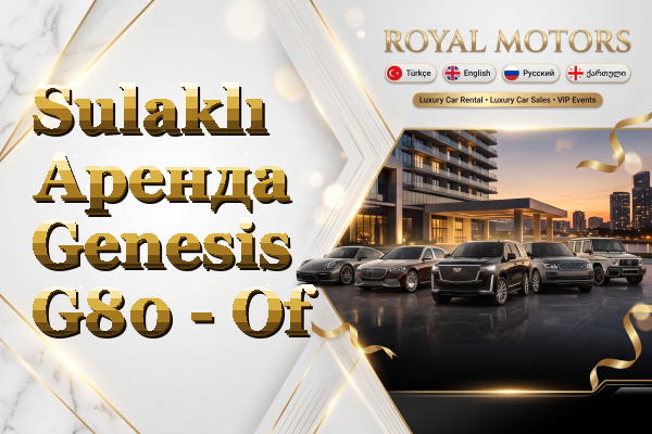 Sulaklı Аренда Genesis G80 - Of