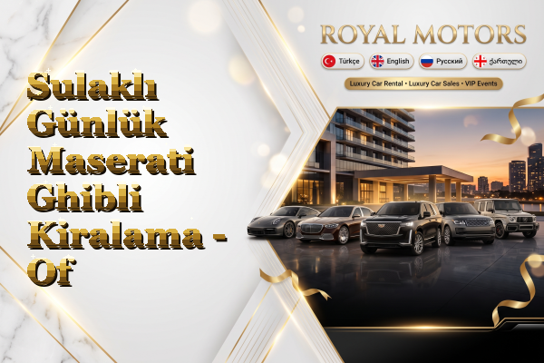 Sulaklı Günlük Maserati Ghibli Kiralama - Of