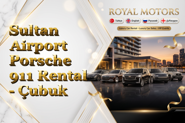 Sultan Airport Porsche 911 Rental - Çubuk