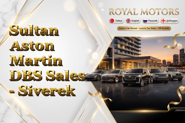 Sultan Aston Martin DBS Sales - Siverek