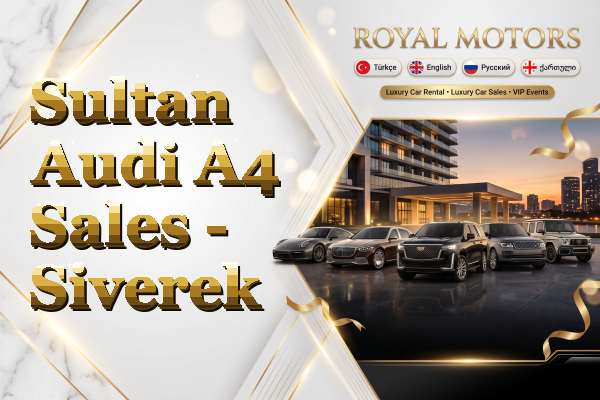 Sultan Audi A4 Sales - Siverek