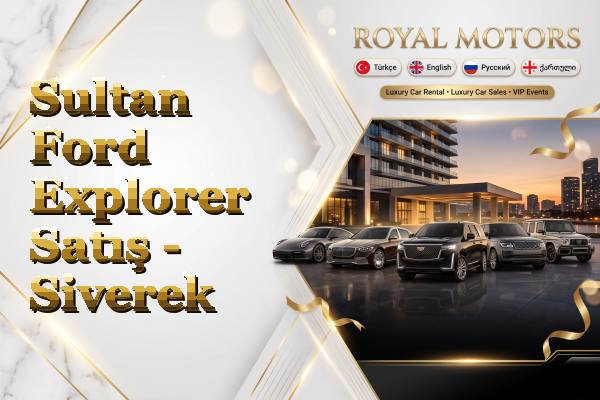 Sultan Ford Explorer Satış - Siverek