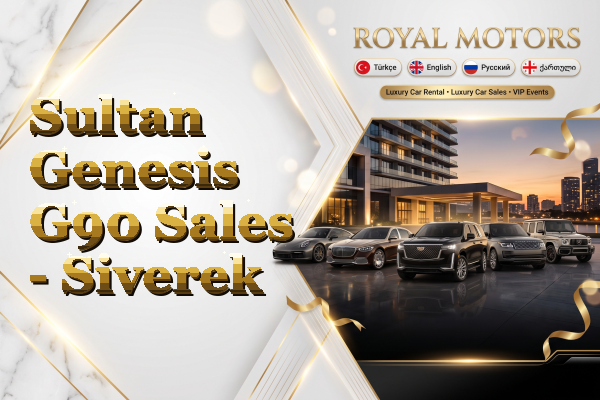 Sultan Genesis G90 Sales - Siverek