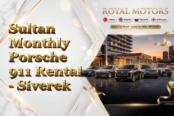 Sultan Monthly Porsche 911 Rental - Siverek