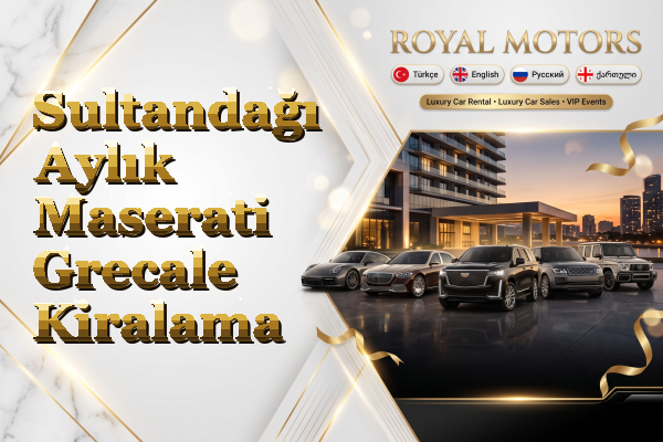 Sultandağı Aylık Maserati Grecale Kiralama