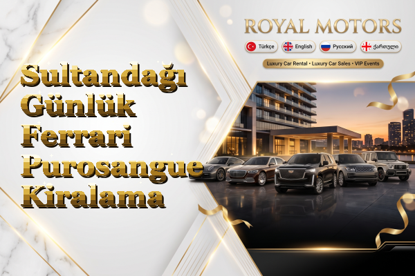 Sultandağı Günlük Ferrari Purosangue Kiralama