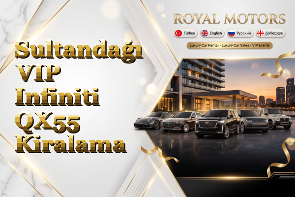 Sultandağı VIP Infiniti QX55 Kiralama