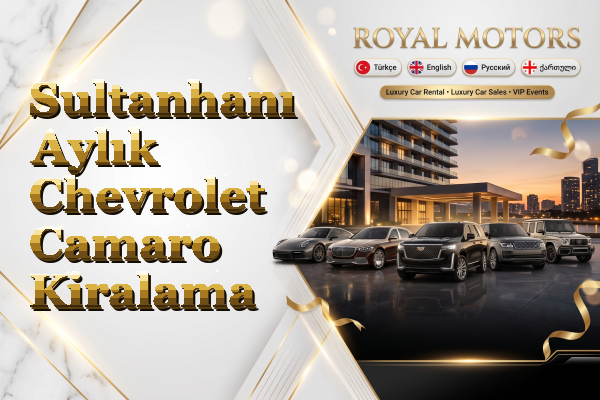 Sultanhanı Aylık Chevrolet Camaro Kiralama