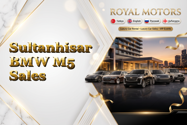 Sultanhisar BMW M5 Sales