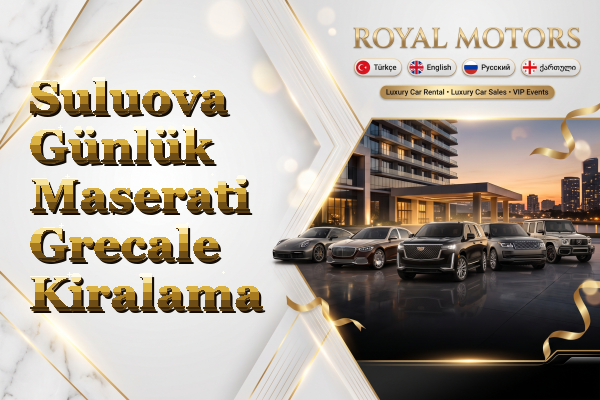 Suluova Günlük Maserati Grecale Kiralama