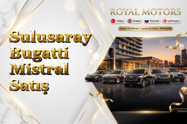Sulusaray Bugatti Mistral Satış