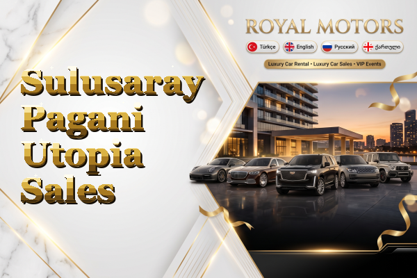 Sulusaray Pagani Utopia Sales