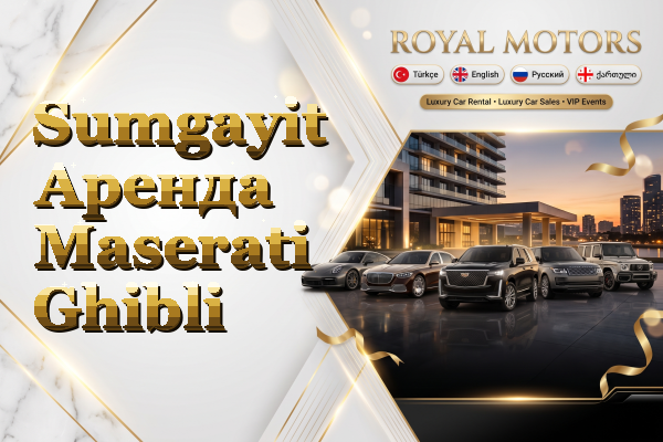 Sumgayit Аренда Maserati Ghibli