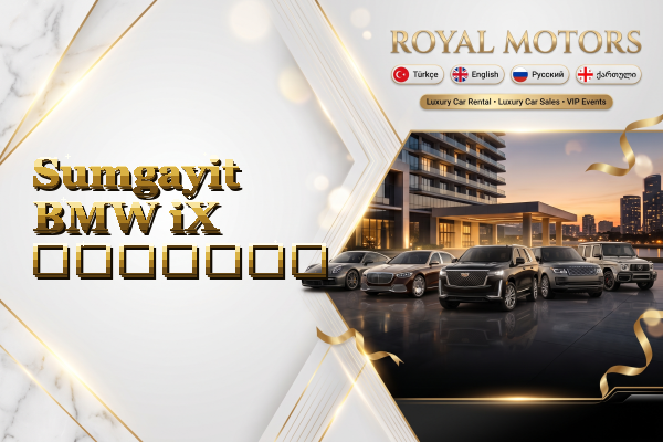 Sumgayit BMW iX გაყიდვა