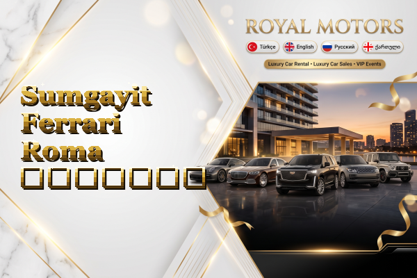 Sumgayit Ferrari Roma გაყიდვა
