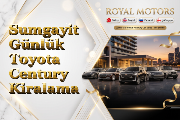 Sumgayit Günlük Toyota Century Kiralama