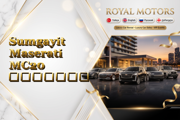 Sumgayit Maserati MC20 გაყიდვა