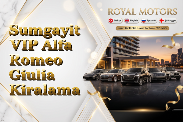 Sumgayit VIP Alfa Romeo Giulia Kiralama