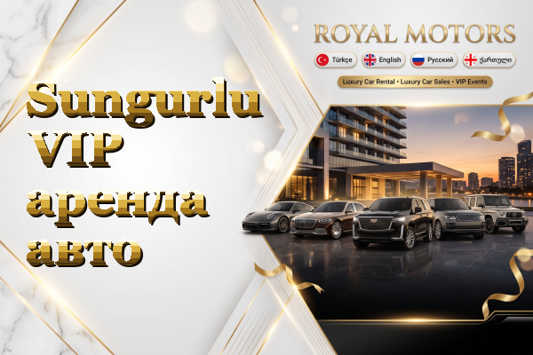 Sungurlu VIP аренда авто