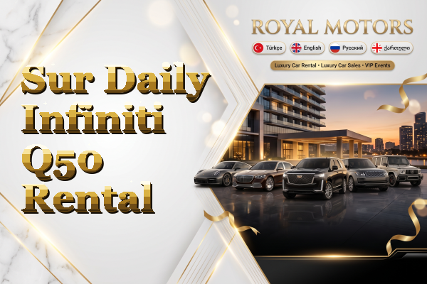 Sur Daily Infiniti Q50 Rental