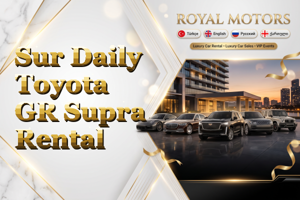 Sur Daily Toyota GR Supra Rental
