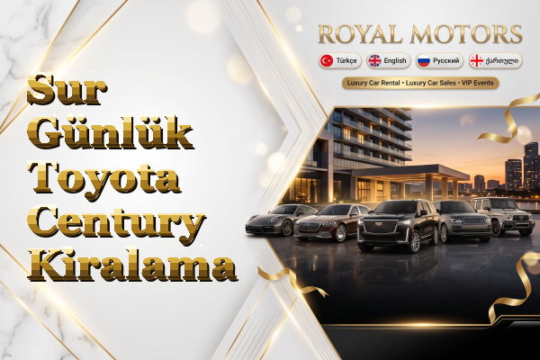 Sur Günlük Toyota Century Kiralama