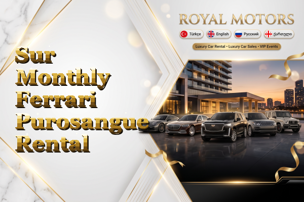 Sur Monthly Ferrari Purosangue Rental