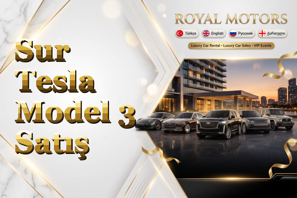 Sur Tesla Model 3 Satış