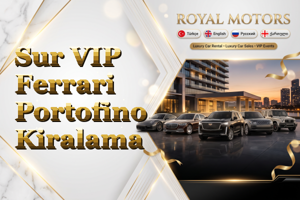 Sur VIP Ferrari Portofino Kiralama