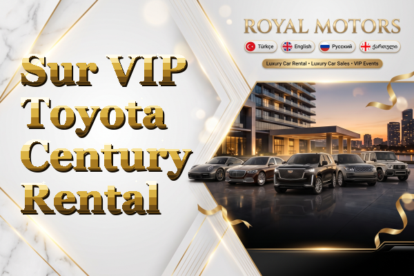Sur VIP Toyota Century Rental