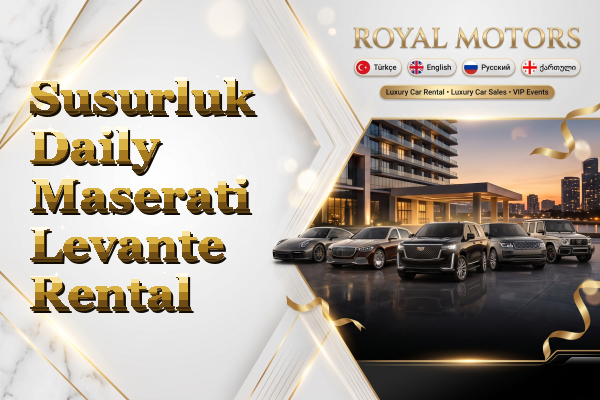 Susurluk Daily Maserati Levante Rental