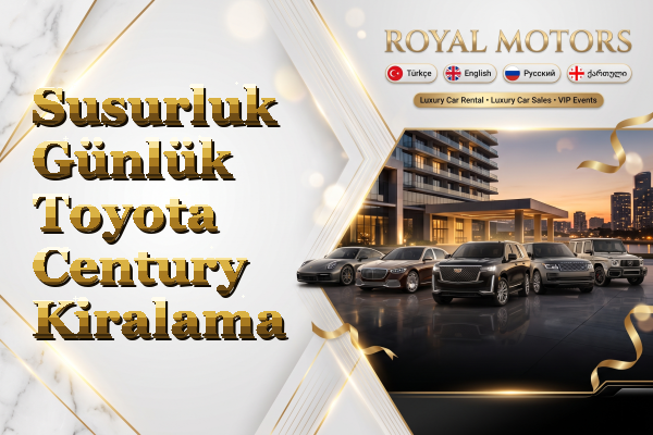 Susurluk Günlük Toyota Century Kiralama