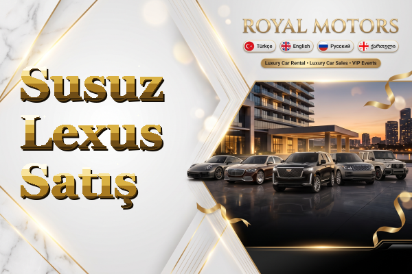 Susuz Lexus Satış