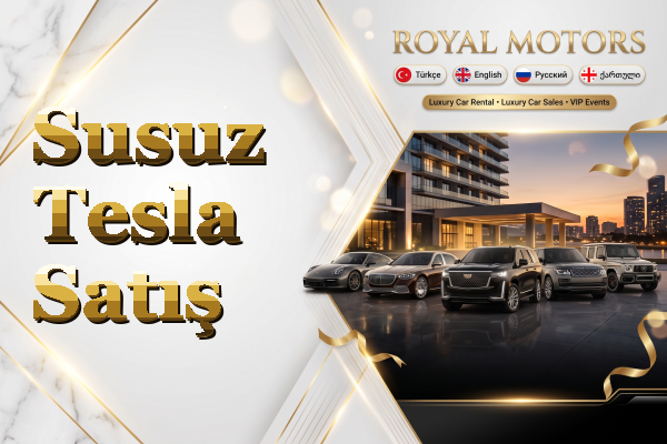 Susuz Tesla Satış