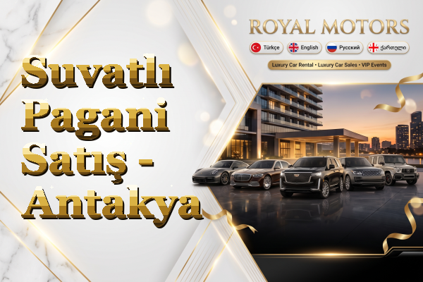 Suvatlı Pagani Satış - Antakya
