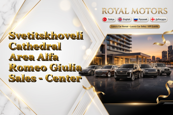 Svetitskhoveli Cathedral Area Alfa Romeo Giulia Sales - Center