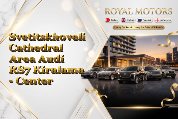 Svetitskhoveli Cathedral Area Audi RS7 Kiralama - Center